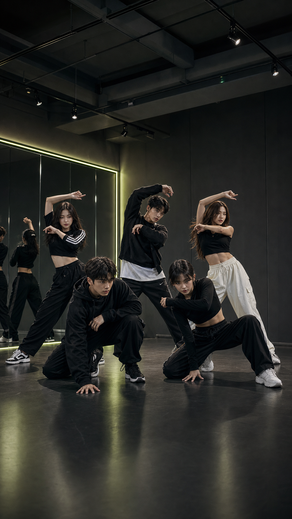 K-Pop dance training